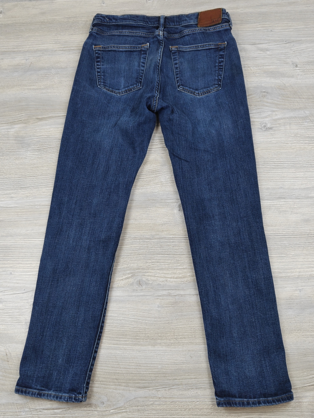 Men's Abercrombie & Fitch Rustin Athletic Slim Jeans Size 30x29 Dark Stretch